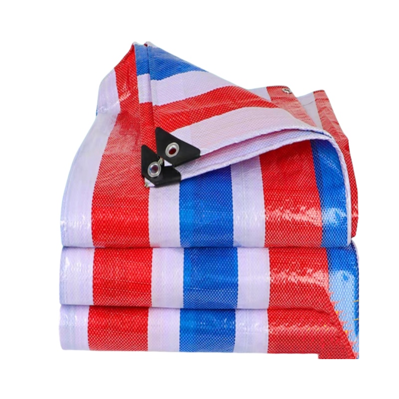 防晒彩条布工地防护专用