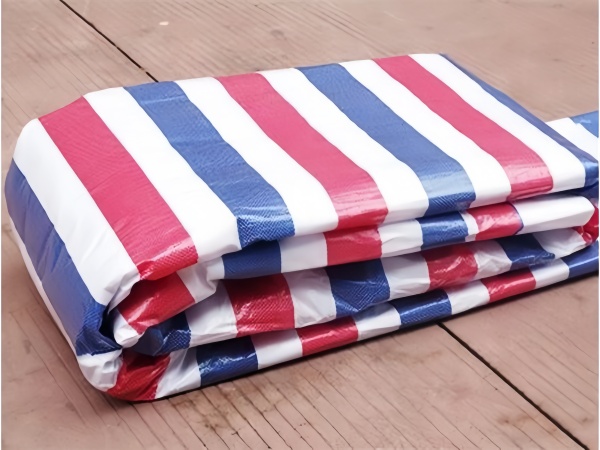 加厚耐磨彩条布 车底工地粮仓多用 防水防尘防晒